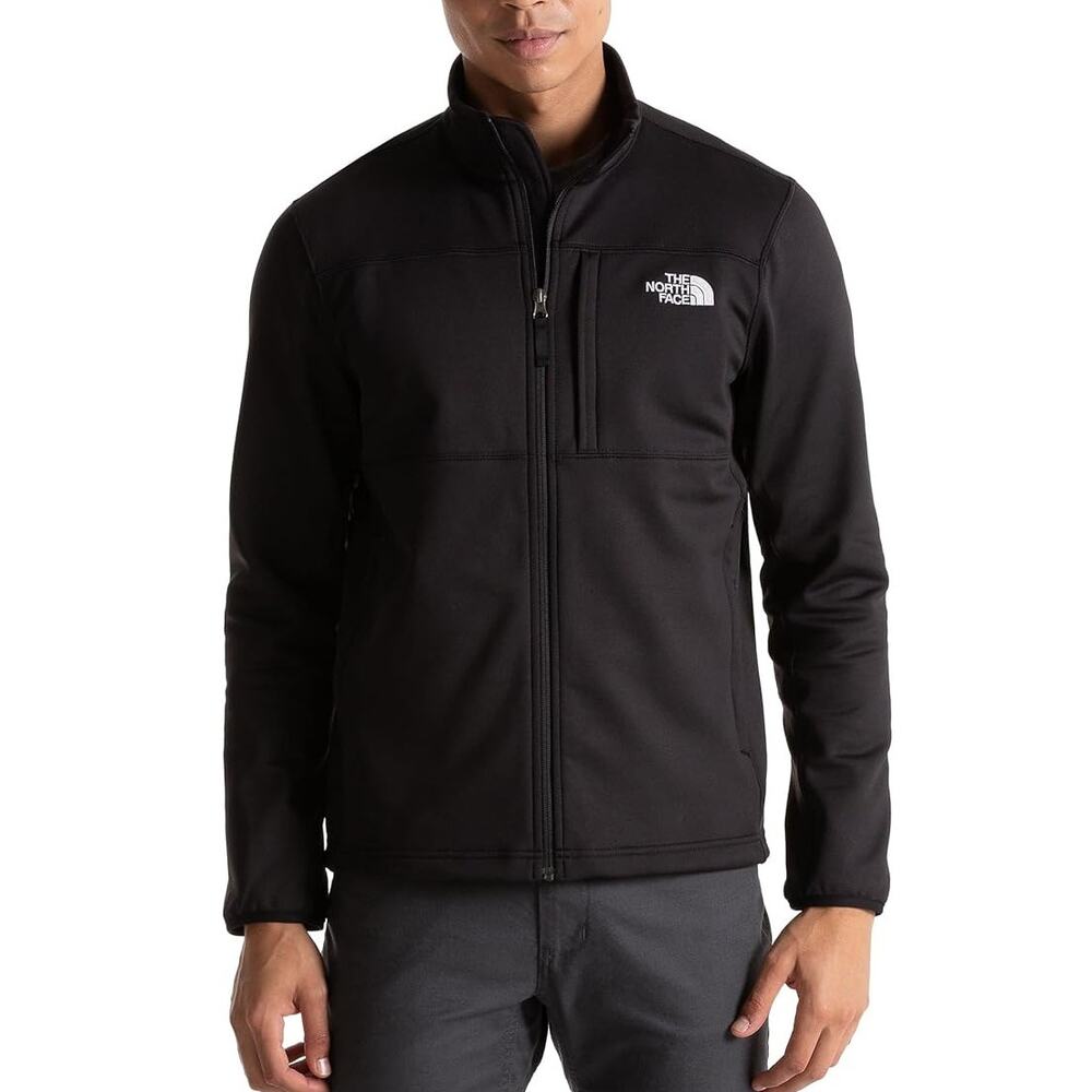 The North Face Men's Astro Ridge Full Zip Jacket Black Casual Jacket Small